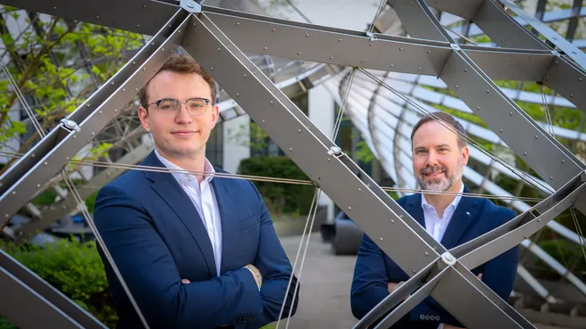 Jens Ernstberger und Sebastian Steinhorst