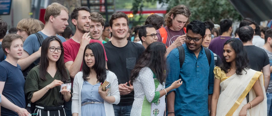 Students at the International Day 2017