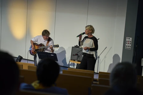 Musikduo Alex Czinke und Anna Leman