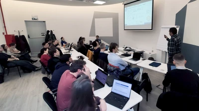 RNA sequencing Solvathon im Centro Nacional de Análisis Genómico Barcelona im Februar 2023
