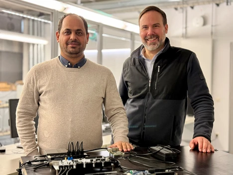 Dr. Mohammad Hamad and Professor Sebastian Steinhorst Dr. Mohammad Hamad and Professor Sebastian Steinhorst