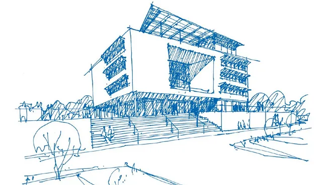 Institute for Advanced Study - Zeichnung