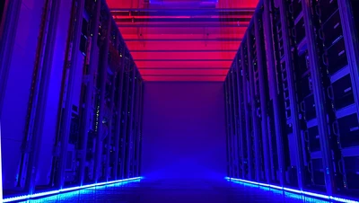 Serverraum im Mathematik-Informatik-Gebäude